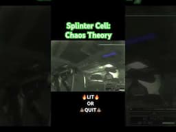 Splinter Cell: Chaos Theory – Stealth Like a Ghost! 🕵️‍♂️🔥#gaming  #games #splintercell  #gameplay