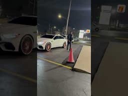 CJ on 32’s rollin thru the Crusader Customs parking lot!#cjon32s #forgiatowheels#crusadercustoms