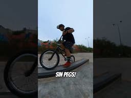 No pegs no life? Sin Pegs también hay diversión ✌️🥲 #bmx #boombike