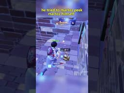 when you try to use a martoz move against martoz himself 😅 #Fortnite