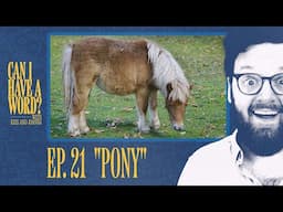 Ponies, SexEd and Best Stripper  - Can I Have a Word? Podcast