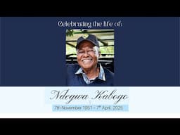 CELEBRATING A LIFE WELL LIVED OF NDEGWA KABOGO
