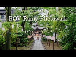 Japan, Kawasaki, Mizonokuchi - POV Photowalk - A Walk in the Rain with the Nikon Zf - 4K