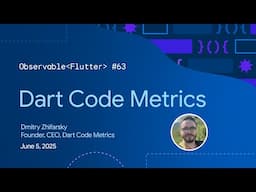 Dart Code Metrics | Observable Flutter #63