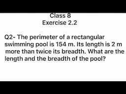 Class 8 Exercise 2.1 Q2 solution /  Linear Equation / exercise 2.1 Q2 CBSE  math / NCERT math