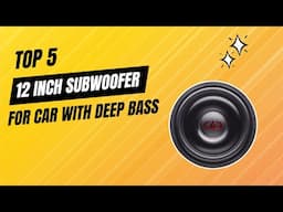 Best 12 Inch Subwoofer [2025 Ultimate Bass Showdown]