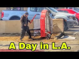 A Day in L.A.  touring Hollywood,Melrose //Elvis Presley,Paul Reubens and Richard Simmons House
