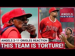 ANGELS POSTCAST: Halos EMBARRASSED 11-2 and SWEPT by Orioles on Father's Day in Baltimore