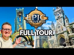 Universal Epic Universe - FIRST VISIT - ALL RIDES & FULL TOUR!