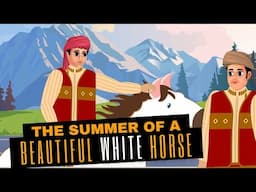 The summer of a Beautiful White Horse | Class 11 | ANIMATION  |Explanation In hindi | LINE BY LINE🔥