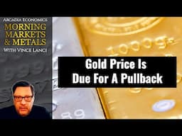 Gold Price Is Due For A Pullback