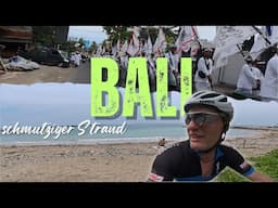 Ich war am dreckisten Strand von Bali - Mit dem Fahrrad nach Kuta - Nyepi Neujahrsfest 🇮🇩