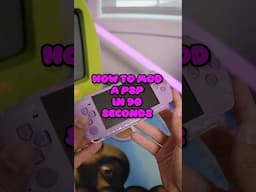 MOD a PSP in 90 Seconds in 2025!! #PSP #retrogaming
