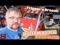 How original is my 2CV? Um... plus Aussie Ford brakes/stereo - weekly fleet update!