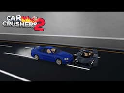 Realistic Crashes #14 | Car Crushers 2