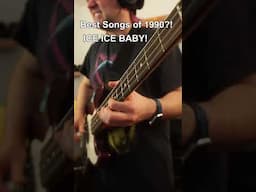 Best rap song from 1990? Ice Ice Baby or U Can't Touch This? #music #guitar #bass #cover