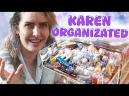 ORGANIZANDO MEU NOVO CARRINHO DE MAKES - Karen Bachini