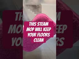 NO HARSH CHEMICALS NEEDED! This Steam Mop Will Keep Your Floors Clean!