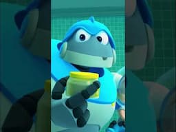Crocodile lives in my toilet 🚽🐊 #arpo #robots #shorts ARPO The Robot Cartoons