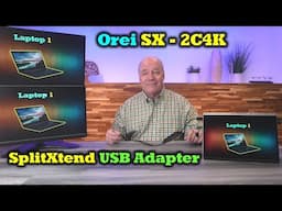 Orei SplitXtend SX-2C4K Review | Add 2 Monitors Instantly to Any Computer!
