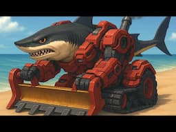 Brainrot animals Bulldozer version Animation