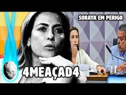 SORAYA THRONICKE DIZ QUE SE SENTE 4M3AÇADA E ANDA COM SEGURANÇA 4RMADA APÓS CPI DAS BETS | PLANTÃO