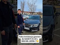 Jaka instalacja gazowa do SAAB 9.5 2.8 L 300 KM, 2010r.?🤔➡️Instalacja gazowa: KME #SAAB #LPG