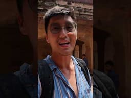 Foreigner Explores COURTYARDS of Jehangir Mahal - Orchha, India 🇮🇳  #indiatravel #travel#indian