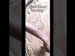 Wood Carving Shorts #shorts #wood #wooddesigner
