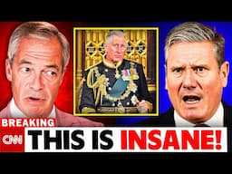 BREAKING! Starmer GOES CRAZY as Nigel Farage BLOCKS 'UK EU' Summit in URGENT Meeting with King!
