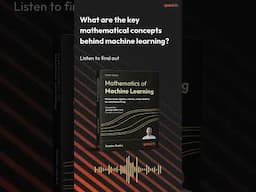 Check out the book here: https://landing.packtpub.com/mathematics-of-machine-learning/ #Math #Data