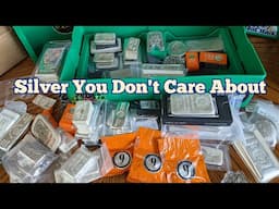 Silver you don't care about.  Strategy on how low premium silver can help your precious metals stack