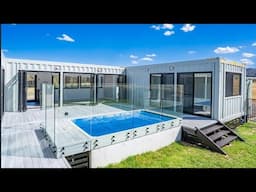 Stunning 4-Bedroom Extra Wide Shipping Container Home for Sale