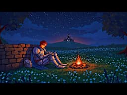 Castle Ruins | Medieval Night Ambience & Music for Sleep