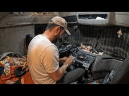 a simple night camp in the truck and my routines