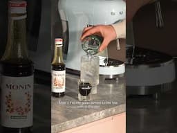 How to make an Iced Americano with MONIN Cold Brew concentrate