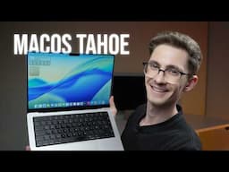 Novedades macOS 26 Tahoe 🖥️ Pruebo la beta y Apple ha tocado lo intocable 👀