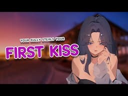 Your Bully Steals Your First Kiss While You Sleep On Her Lap - (ASMR Roleplay) [F4M]