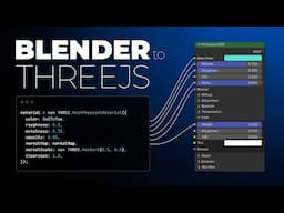 Blender to Three.js Workflow – Your Go-To Cheat Sheet