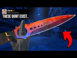 ICONIC CS2 KNIFE DOES NOT EXIST ANYMORE..