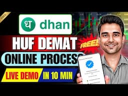 How to Open HUF Demat Account Online | Dhan Account Creation 2025