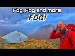 Wildcamping in heavy fog! Always have a backup plan!!! DJI Osmo action 5 pro first use.