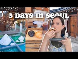 SEOUL, KOREA in 3 DAYS: Everything I Ate, Cafe Hopping, 3-Day Itinerary, Travel Vlog Korea