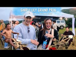 GRAND PRIX most exciting sport in Shirui lily festival| @naganunavlogs and her pick up lines 😂