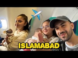 Erha ki first flight😍 achanak Islamabad aagaye