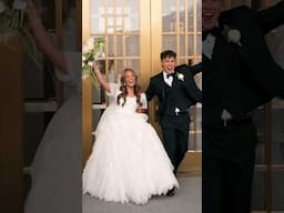 We posted our wedding video!!!
