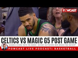 Celtics Lakas! Advances to 2nd Round, Giannis trade na yan next season! Powcast Sports Live Podcast