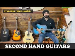 Starting at just ₹1500 If you’re looking for a quality used guitar this is the perfect deal for you.