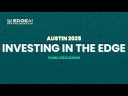 Panel Discussion: Investing in the Edge