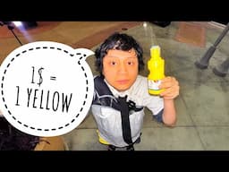 1$ = 1 YELLOW ON KEV